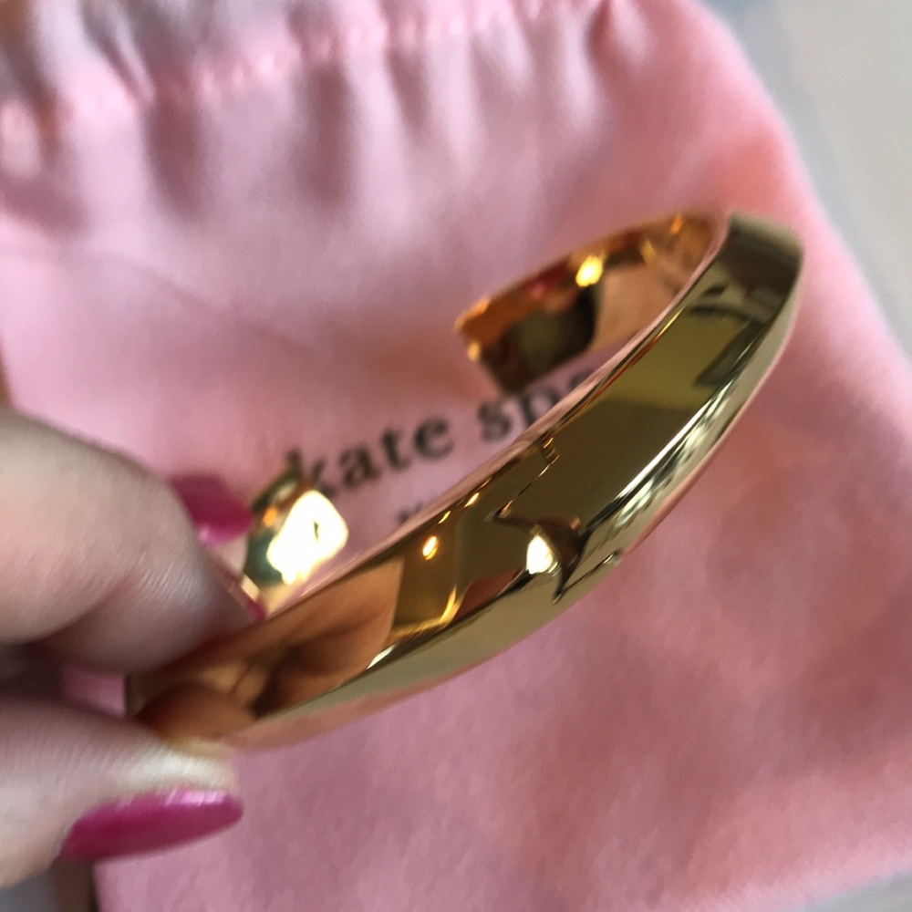 Kate Spade Cuff Bracelet with dust bag NWOT - Picture 9 of 13